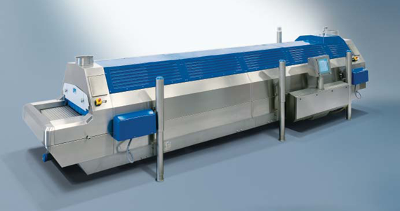 imagen de cryoline cw túnel IQF con sistema cryowave